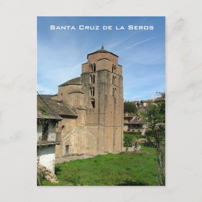Santa Cruz de la Seros Postcard (Front)