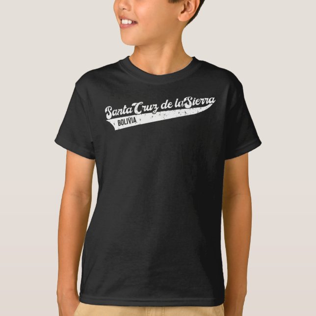 Santa Cruz de la Sierra Bolivia Design T-Shirt (Front)