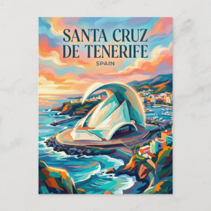 Santa Cruz de Tenerife Spain Postcard