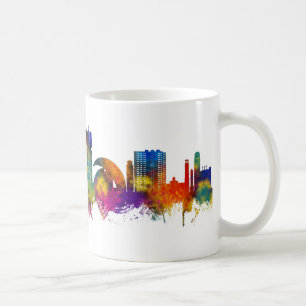 Santa Cruz de Tenerife Spain Skyline Coffee Mug