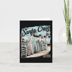 Santa Cruz Men Women California Retro Sunset Vinta Card