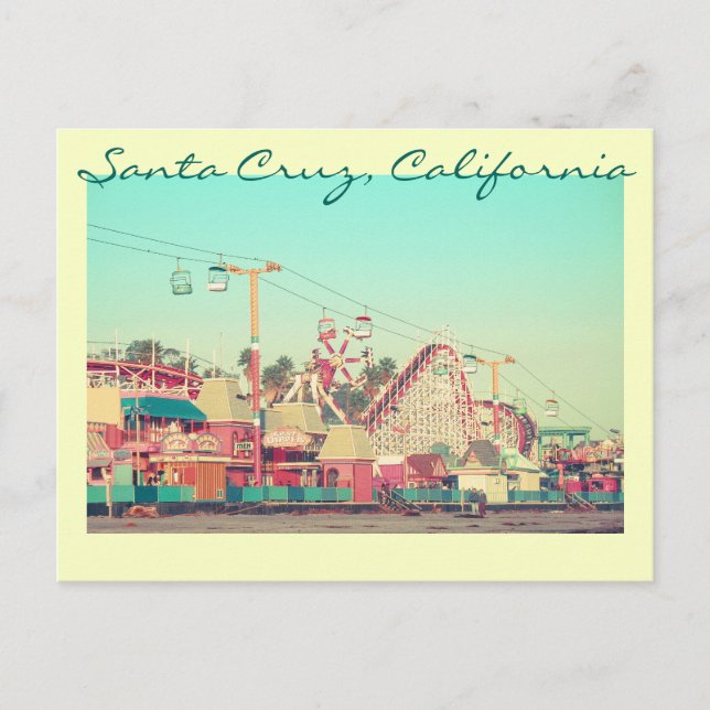Santa Cruz Nostalgia Postcard - Alt Back Design (Front)