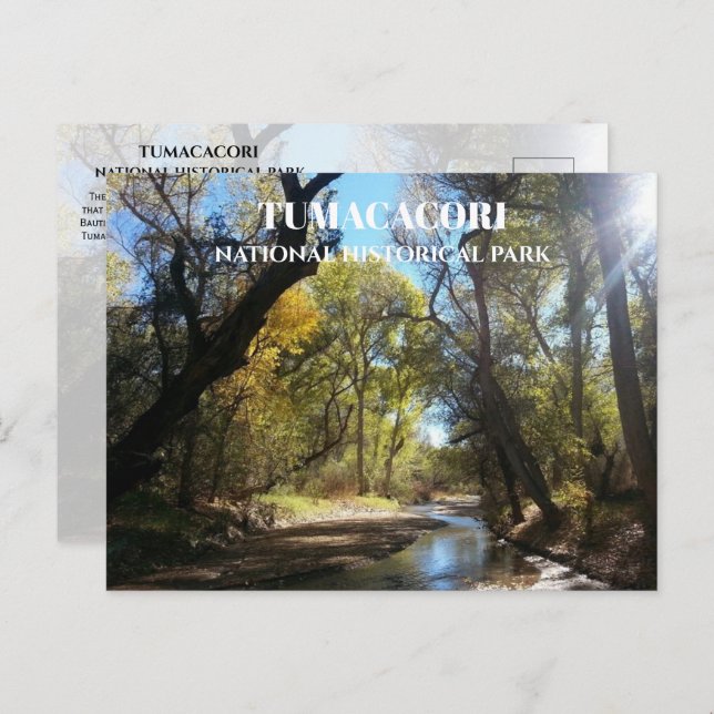 Santa Cruz River, Juan Bautista de Anza Trail, AZ  Postcard (Front/Back)