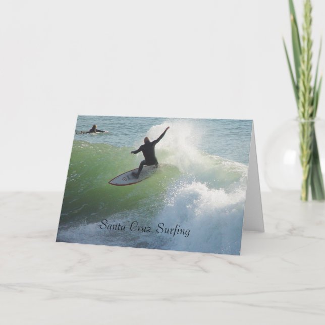 Santa Cruz Surfing Card (Front)