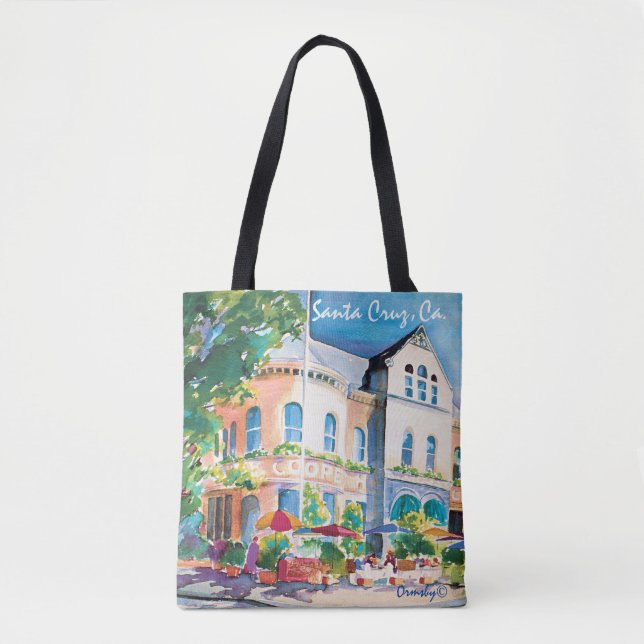 Santa Cruz Tote Bag (Front)