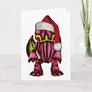 Santa Cthulhu Holiday Card