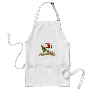 Santa Delivers Christmas Apron