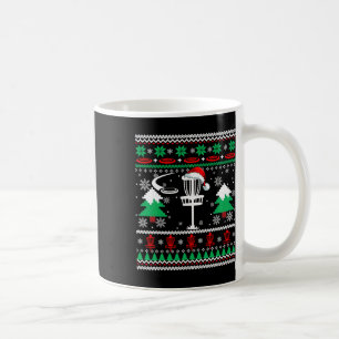 Santa Disc Golf Xmas Sweater Santa Disc Golf Sport Coffee Mug
