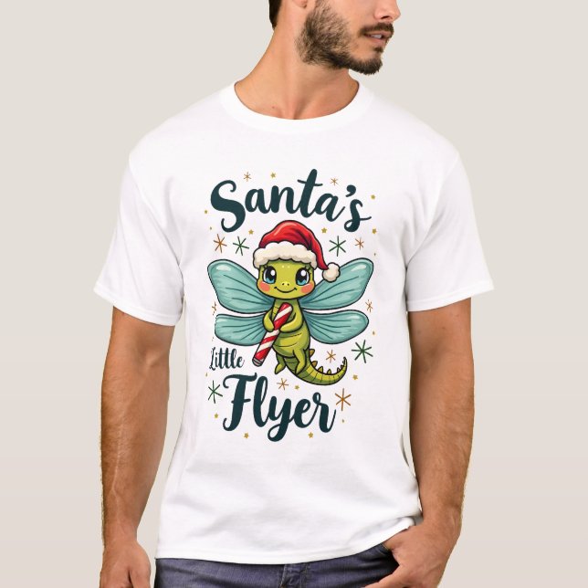 Santa Dragonfly T-Shirt (Front)