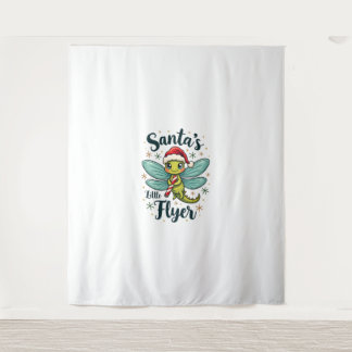 Santa Dragonfly Tapestry