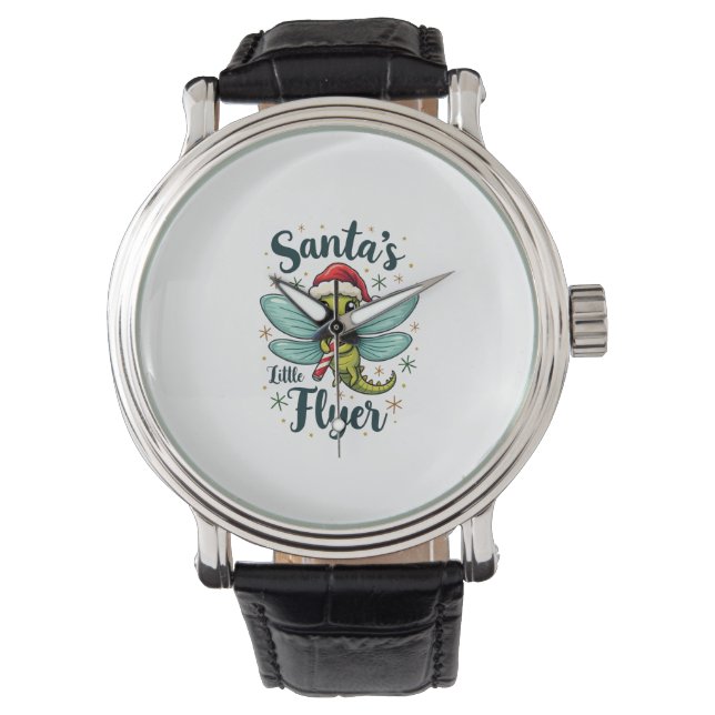 Santa Dragonfly Watch (Front)
