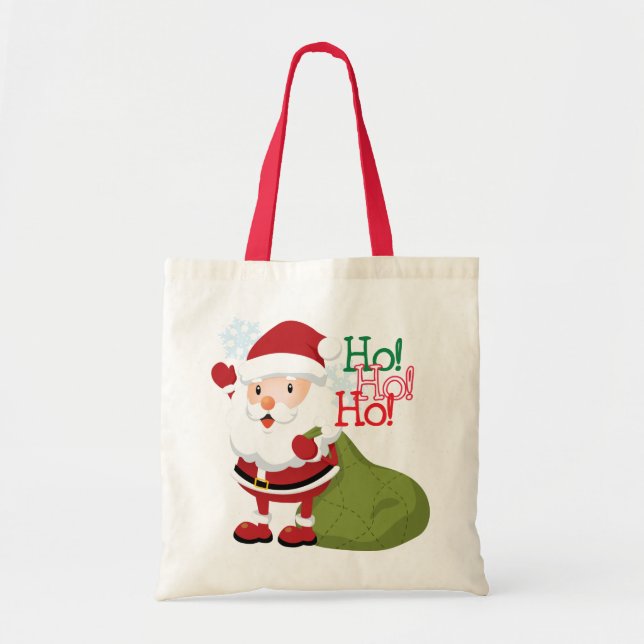 Santa Economy Shopping Bag (Front)