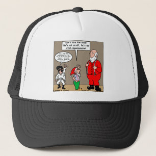 Santa & Elves Impersonator Funny Gifts & Tees Trucker Hat