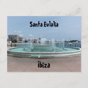 Santa Eulalia, Ibiza Postcard