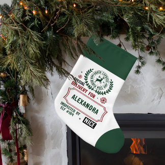 Santa Express Delivery for (Custom Name) Small Christmas Stocking