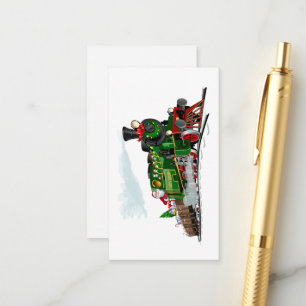 Santa Express Enclosure Card