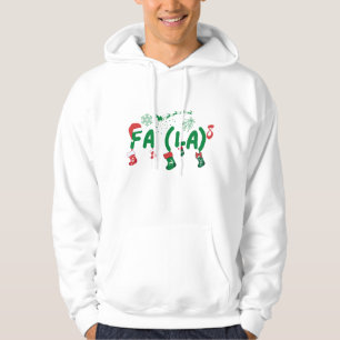 Santa Fa La 8 Favourite Holiday Funny Math Teacher Hoodie