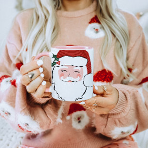 Santa Face   Ho, Ho, Ho  Mug