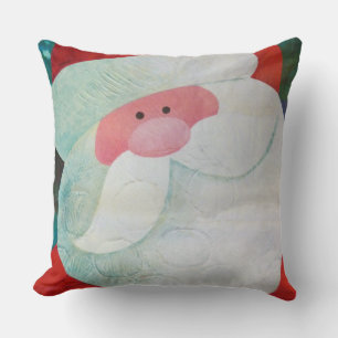Santa Face Pillow