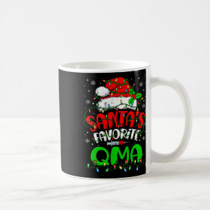 Santa Favorite Qma Christmas Qualified Medical Aid Coffee Mug