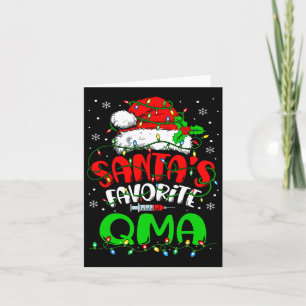 Santa Favourite Qma Christmas Qualified Medical Ai Card