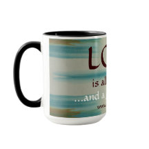 Santa Fe Abstract Art Realtor Marketing Coffee Mug