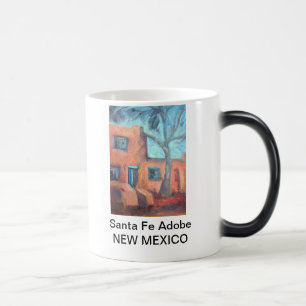 Santa Fe Adobe, New Mexico Magic Mug