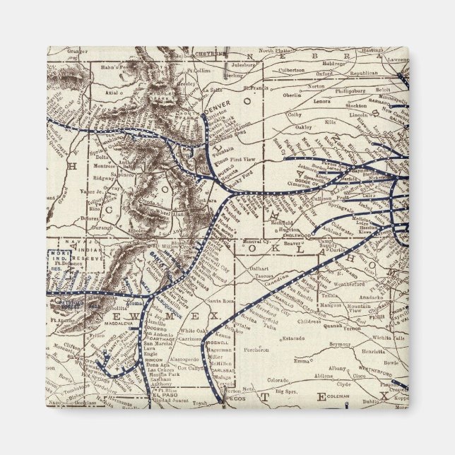 Santa Fe Magnet (Front)