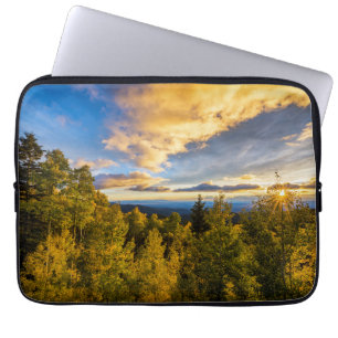 Santa Fe National Forest at Sunset in Autumn Laptop Sleeve
