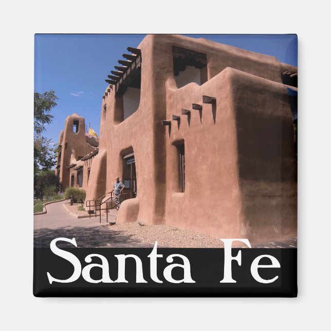 Santa Fe New Mexico Magnet (Front)