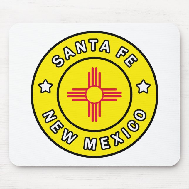 Santa Fe New Mexico Mouse Pad (Front)