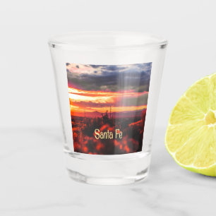 Santa Fe New Mexico Sun Set Shot Glass