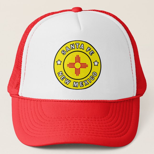 Santa Fe New Mexico Trucker Hat (Front)