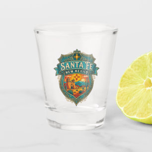 Santa Fe Plaza New Mexico Shot Glass