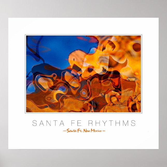 Santa Fe Rhythms Gallery Print (Front)