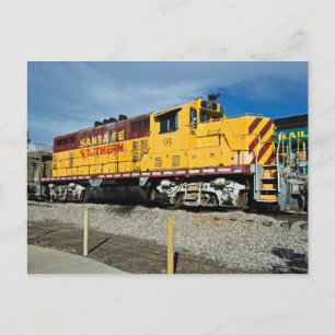 Santa Fe & Southern´s Diesel No. 93 Postcard