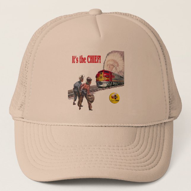 Santa Fe Super Chief Train Hat (Front)