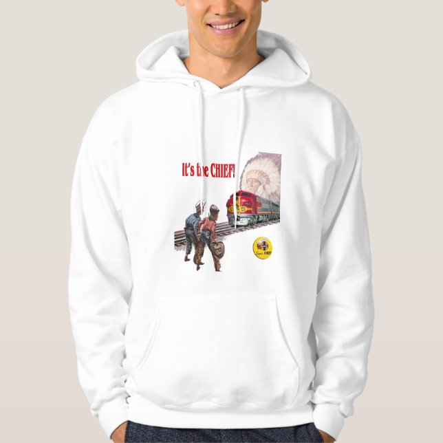 Santa Fe Super Chief Train Hoodie (Front)