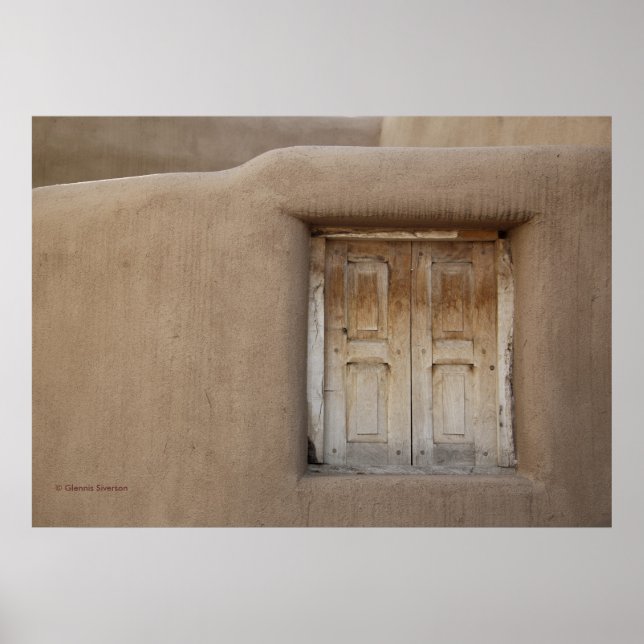 Santa Fe Window Poster (Front)