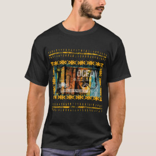 Santa Fishing for Christmas T-Shirt