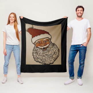 Santa Fleece Blanket