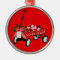 Santa Flyer Toy Red Wagon with Year Christmas