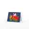 Santa Flying Airplane Merry Christmas Card