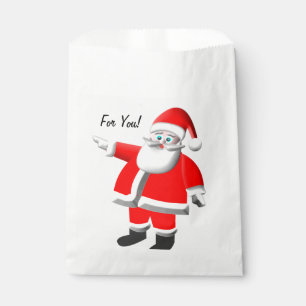 Santa "For You!" TreatbBag Favour Bag