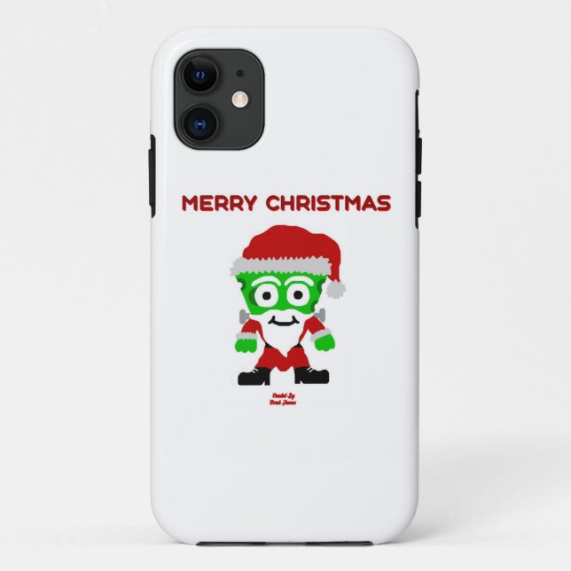 Santa FrankenCheese Apple iPhone SE/5/5S Case (Back)
