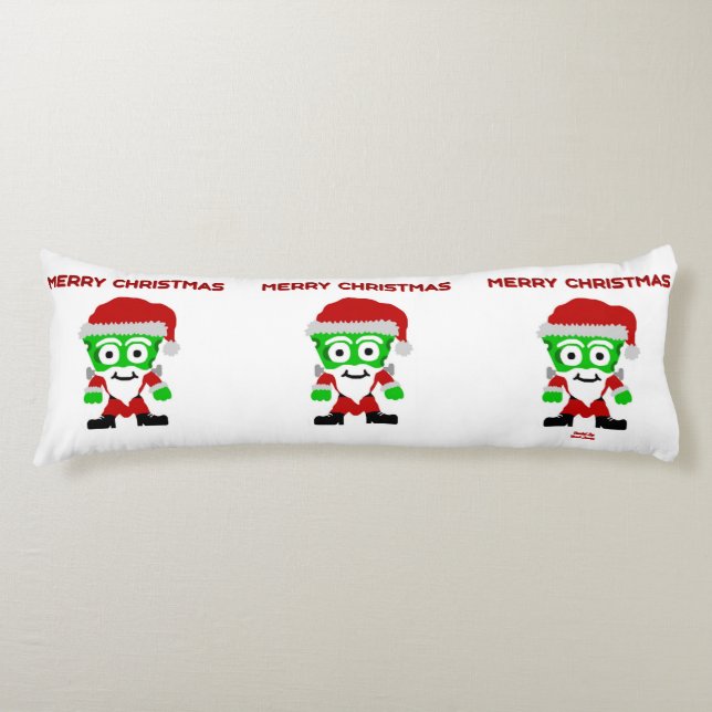 Santa FrankenCheese Body Pillow (Front)