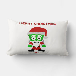 Santa FrankenCheese Lumbar Pillow