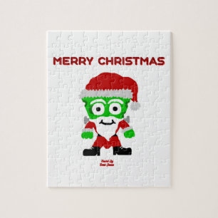 Santa FrankenCheese Puzzle 20.3 cm X 25.4 cm