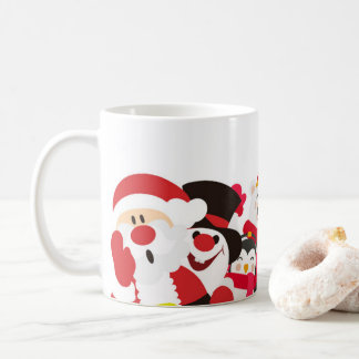 Santa & Friends Christmas Mug