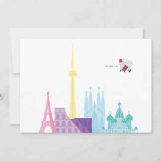 Santa Funny Pun Christmas Holiday Party Event Invitation